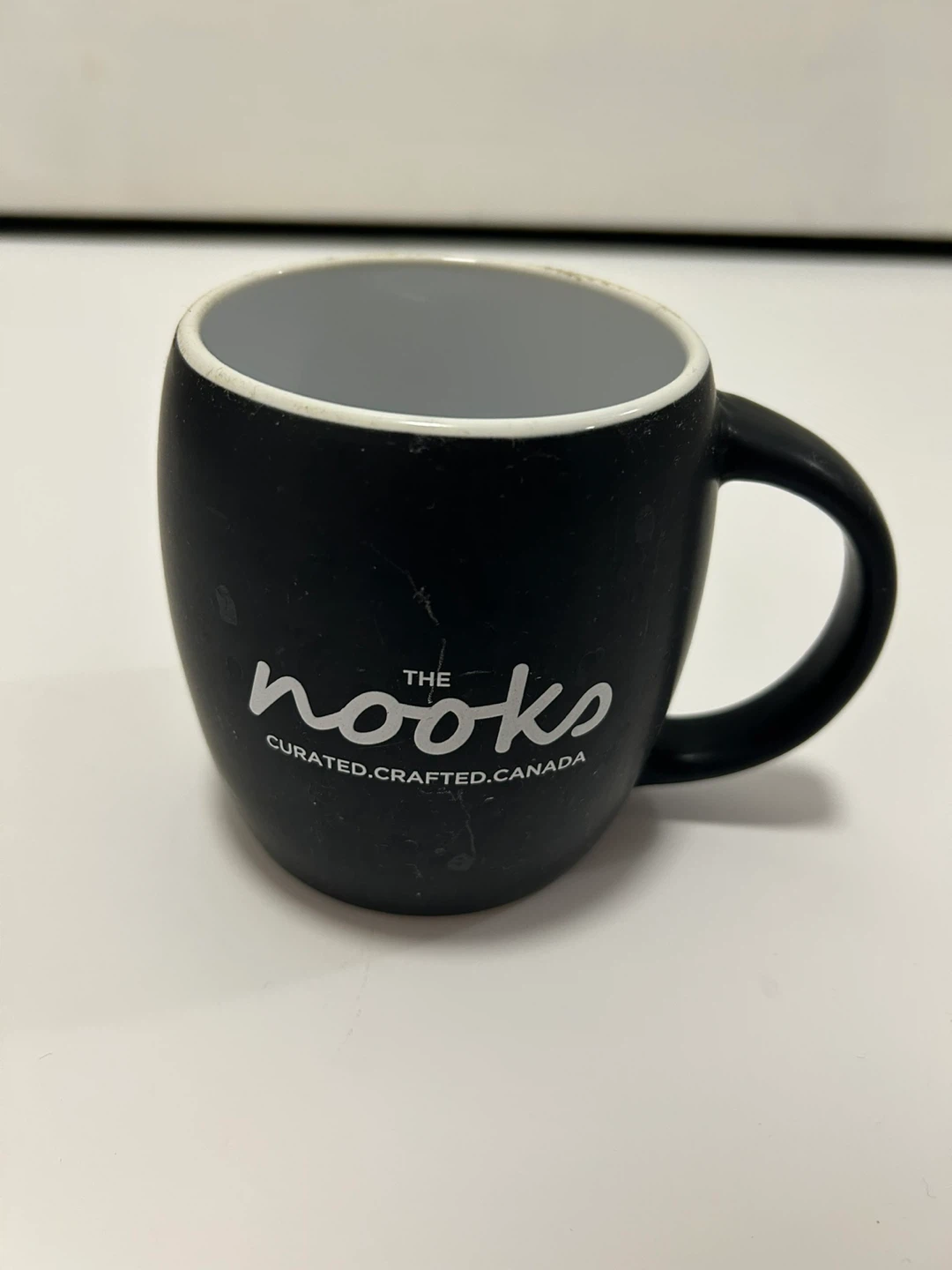 Preowned The Nooks Mug Canadian Black small local biz cup - photo 2