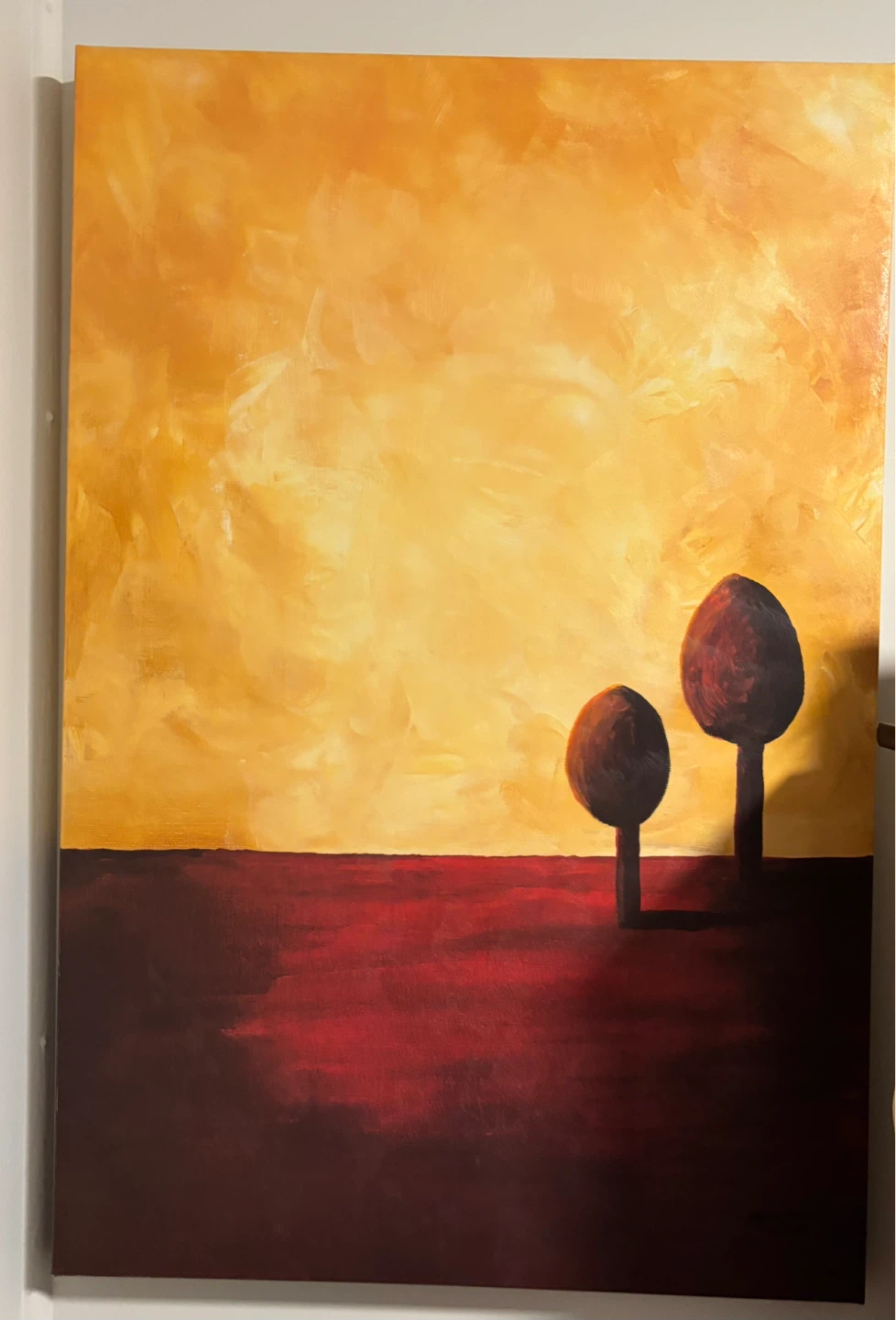 Abstract Tree Landscape Paintings