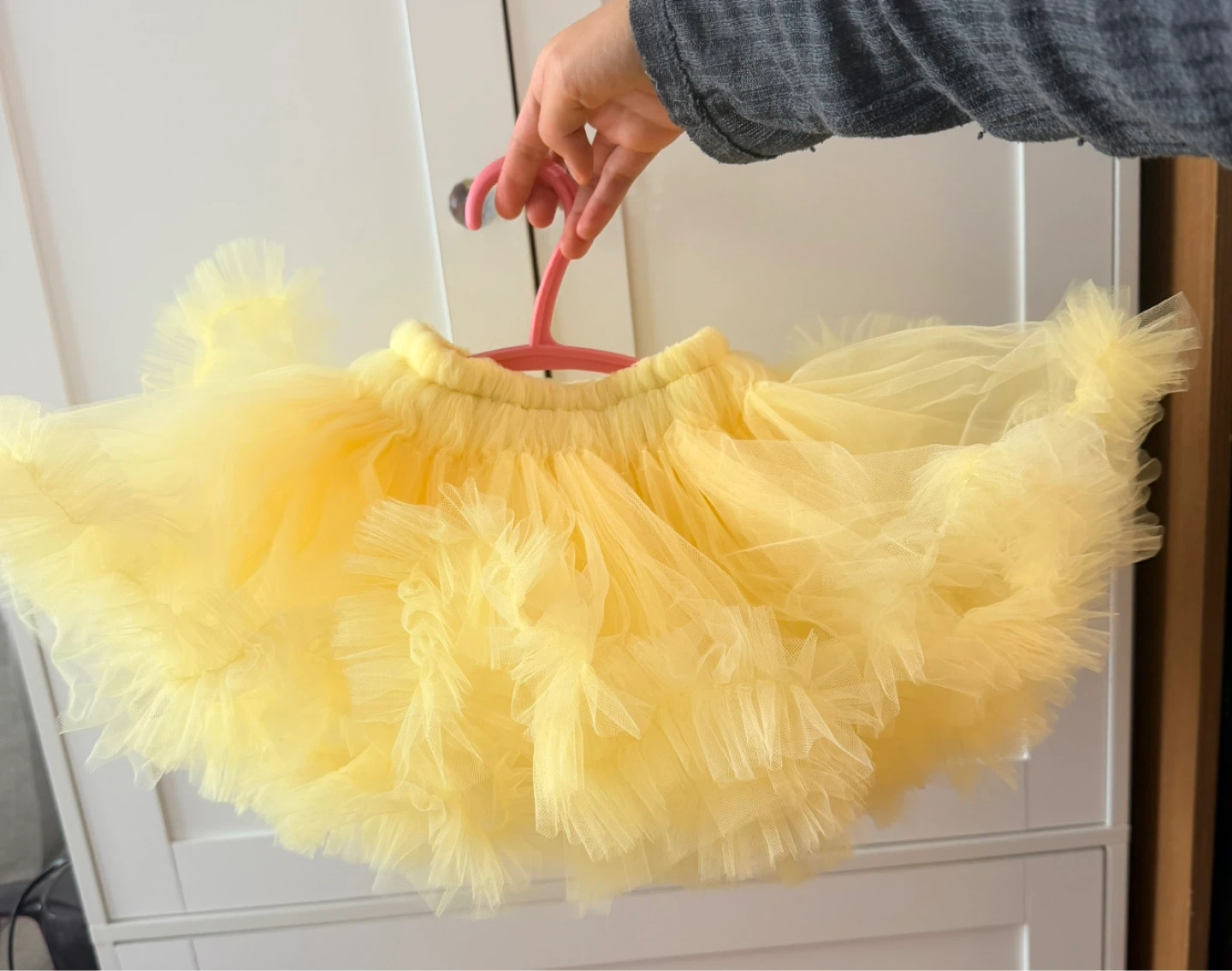 Yellow Tutu Skirt for Toddlers