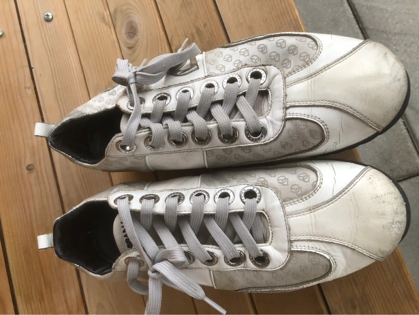 Dolce & Gabbana White Leather Sneakers - photo 2