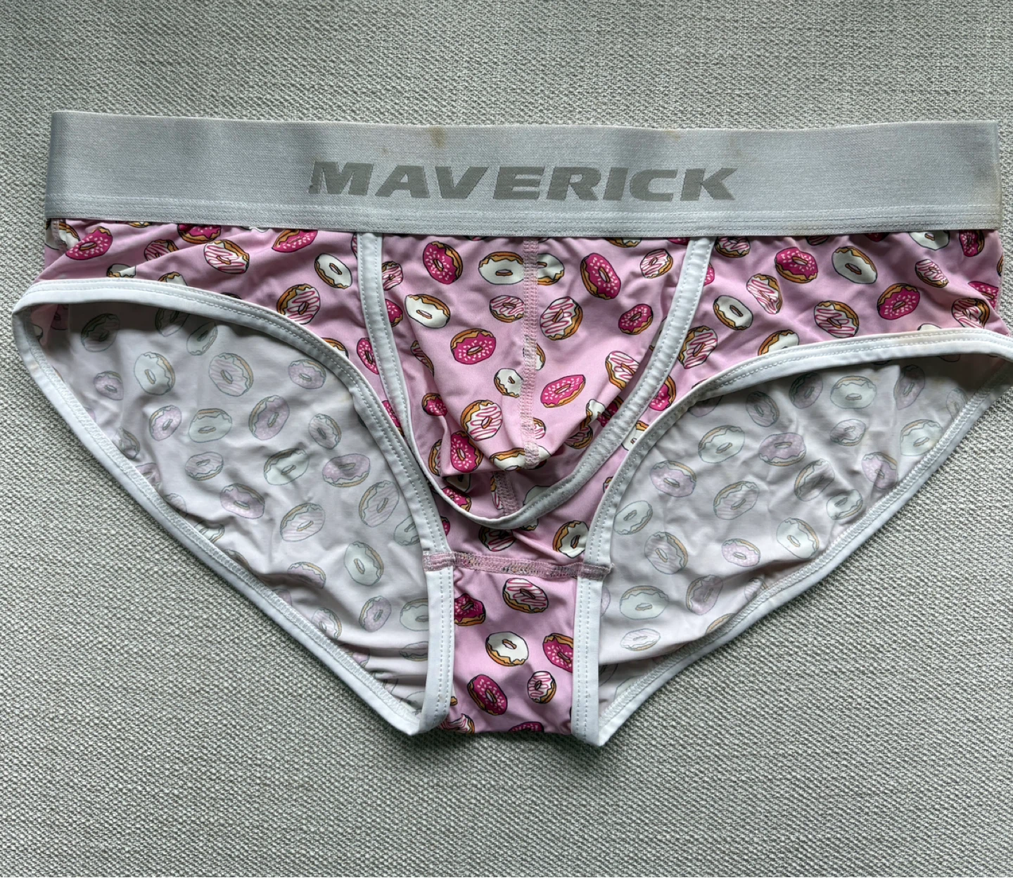 Men's Underwear - Maverick Donut Print Briefs