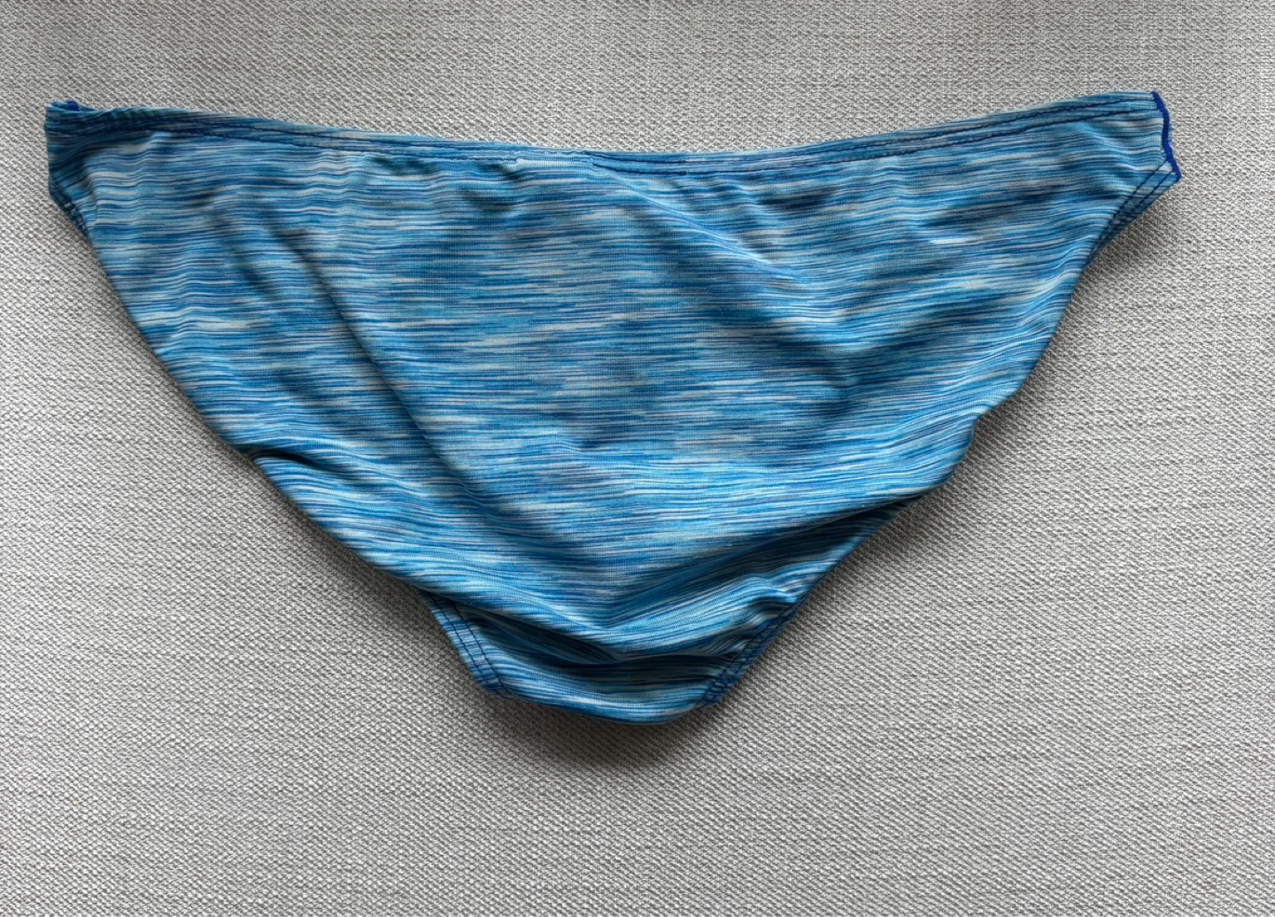 Men's Underwear -  Blue Striped Briefs - photo 2