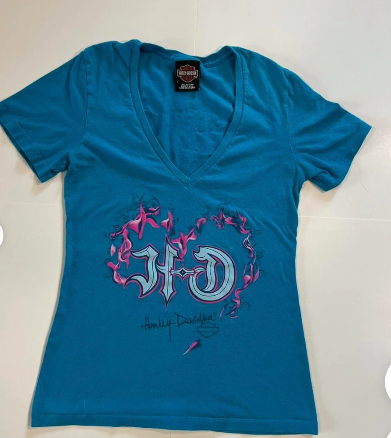 Harley-Davidson St . Thomas - Women's V-Neck T-Shirt
