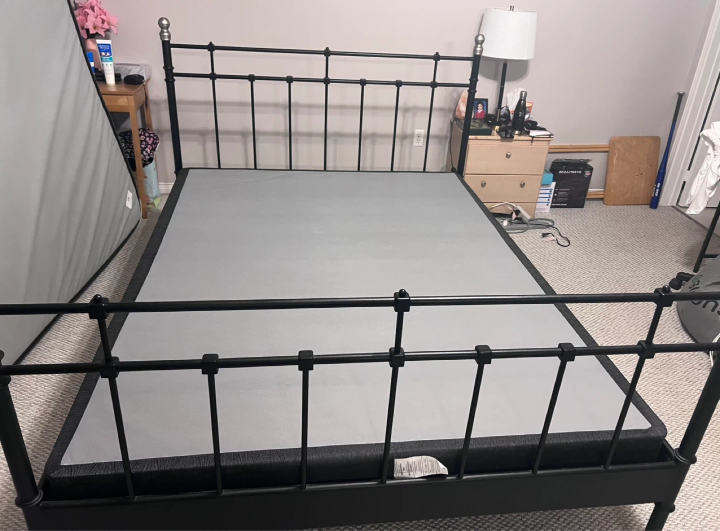 Black Metal Bed Frame