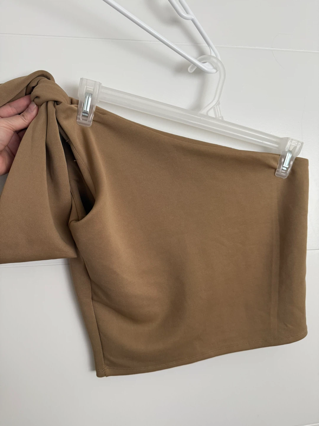One Shoulder Top with Bow Detail - photo 2