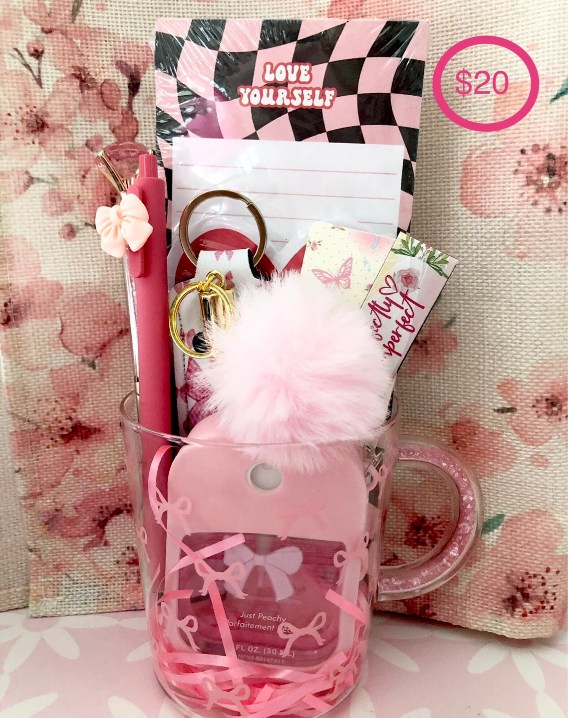 Pink Self-Care Gift Set with Mug & Accessories - photo 2