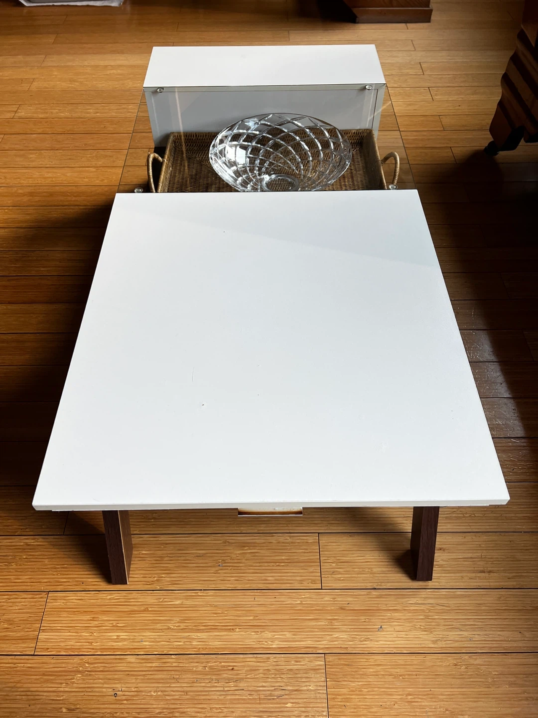 Mid-Century Modern Two-Tone 48-Inch Coffee Table - photo 2