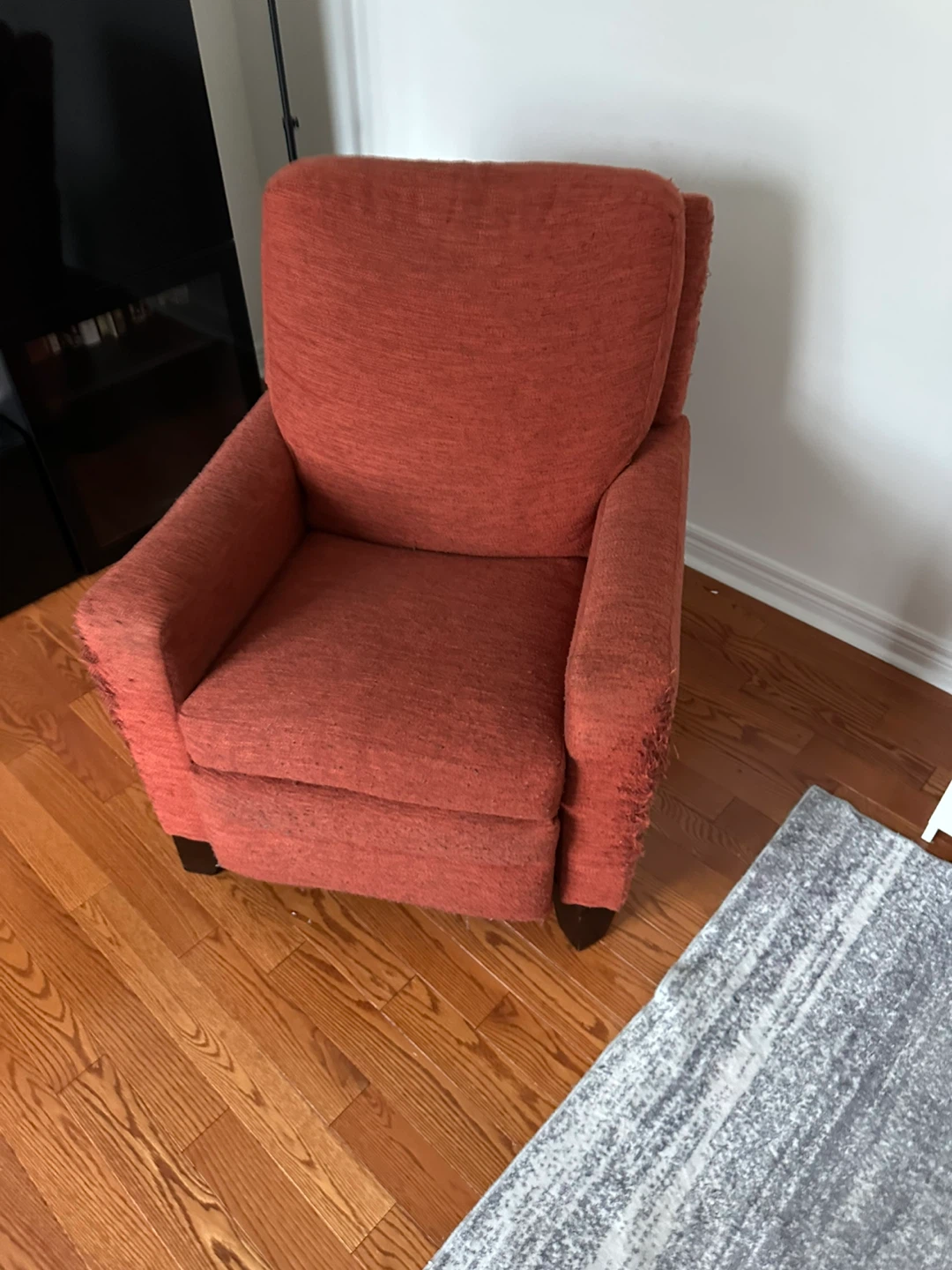 La-z boy orange Recliner Chair