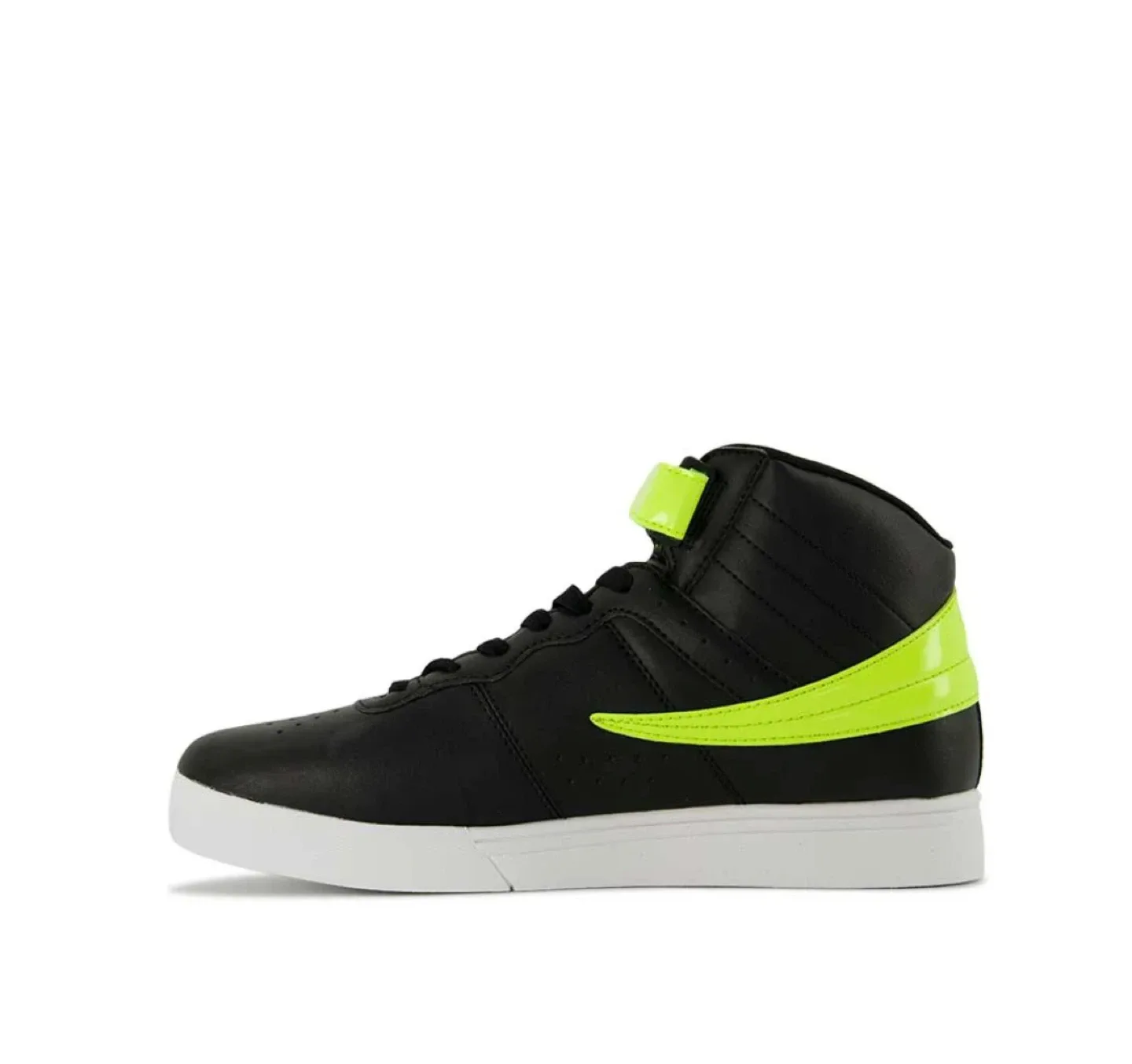 Fila Men's Black & Neon High-Top Sneakers - photo 2