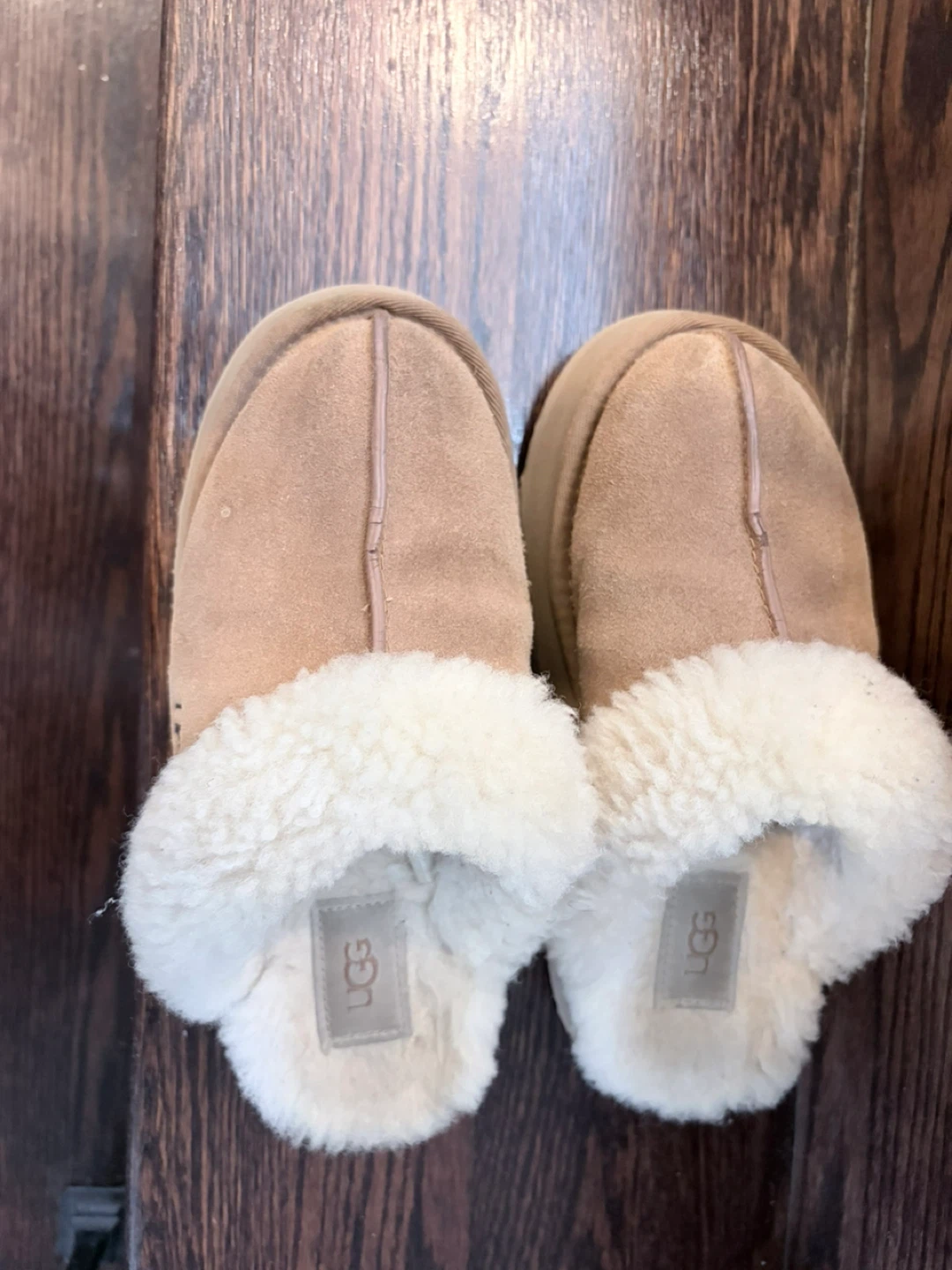 UGG Sheepskin Slippers - Tan - photo 2