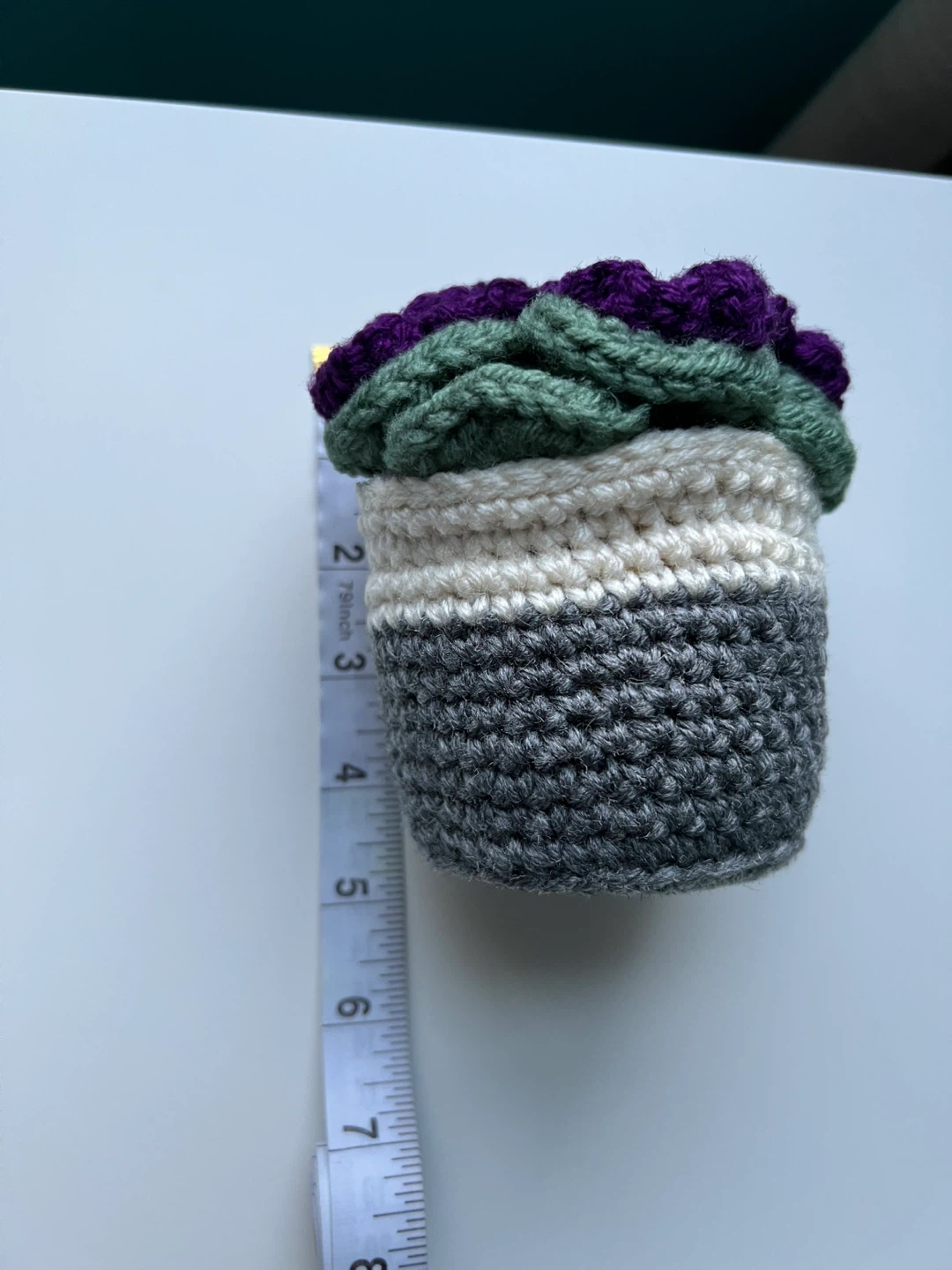 Crochet African Violet - photo 4