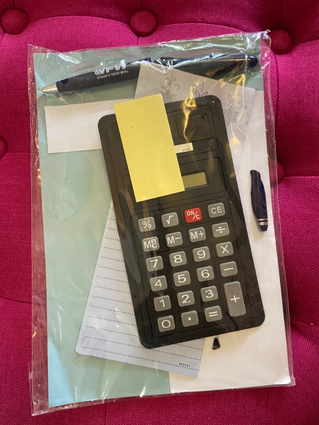 VFW Calculator and Pen Set