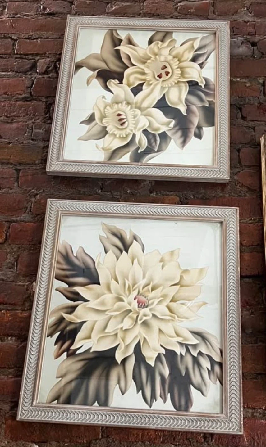 Set of 2 Framed Vintage Turner prints
