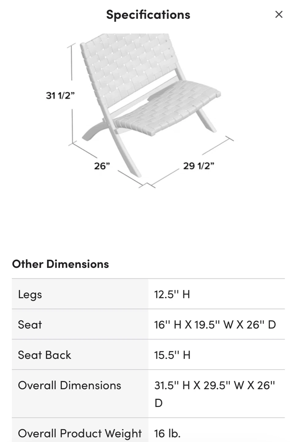 Like New Leather Woven Lounge Accent Chair - photo 3