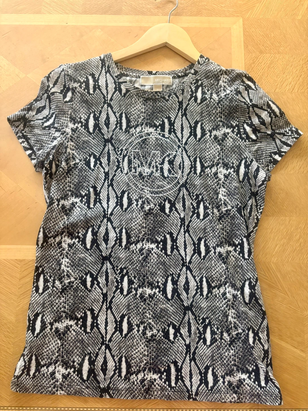 Michael Kors Snake Print T-Shirt Size S - photo 2