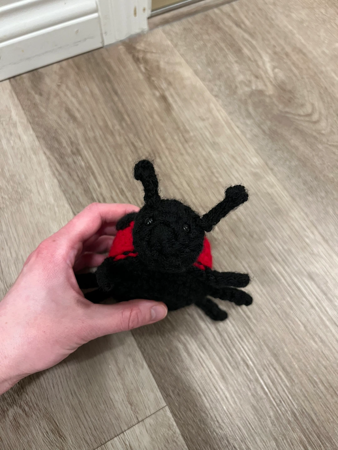 Crocheted Ladybug - photo 2