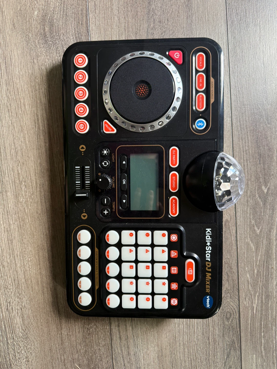 VTech Kidi Star DJ Mixer with Disco Ball