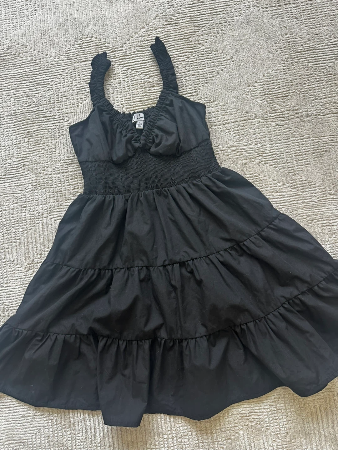 Black Tiered Sundress - photo 2