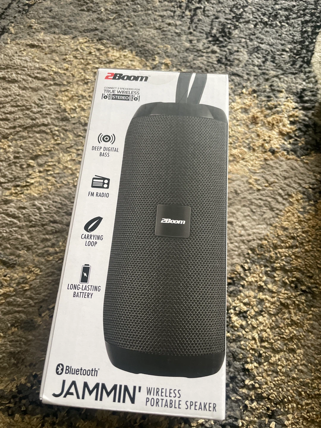 2Boom Jammin' Wireless Portable Speaker