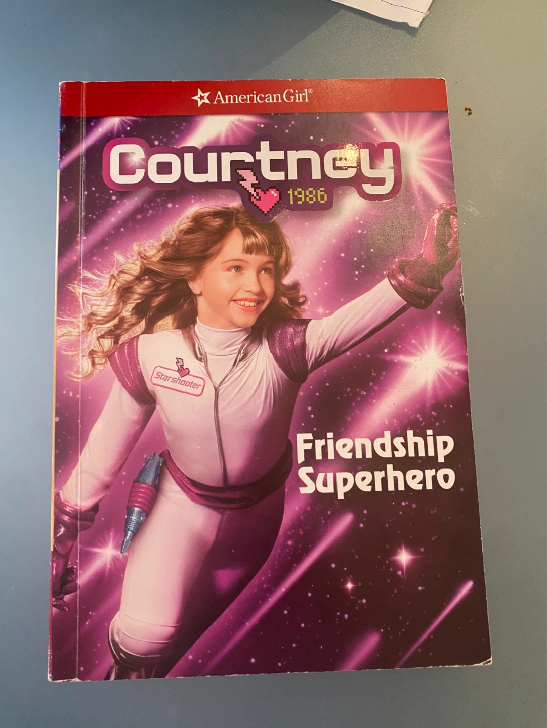 American Girl Courtney Friendship Superhero Book
