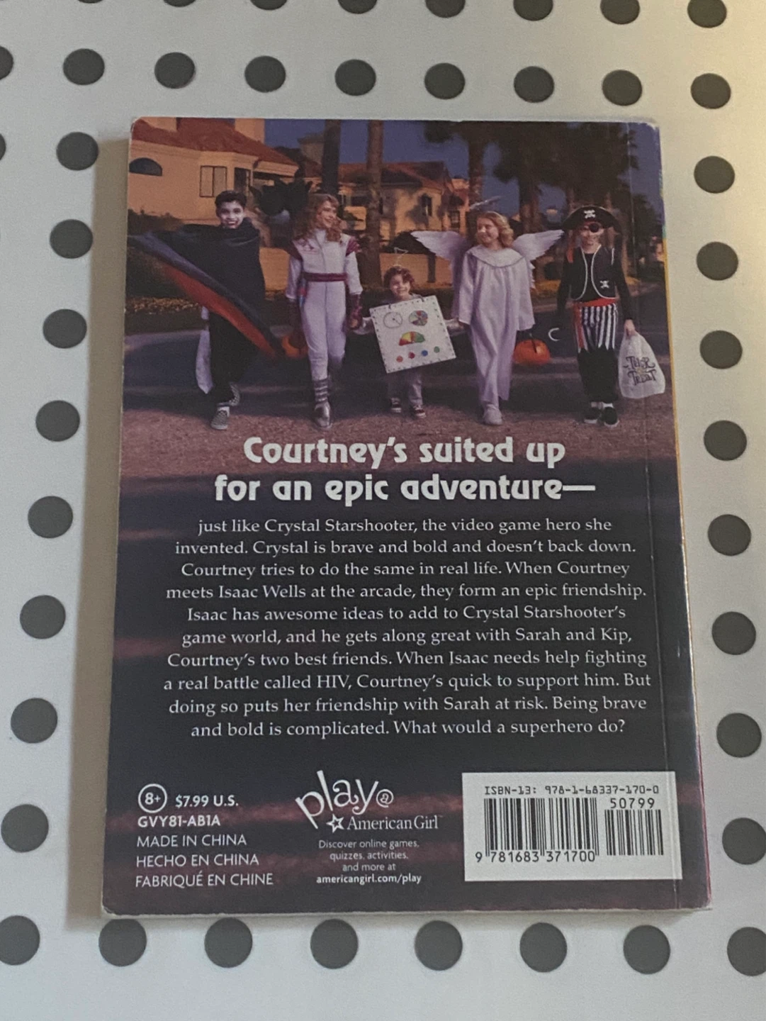 American Girl Courtney Friendship Superhero Book - photo 2