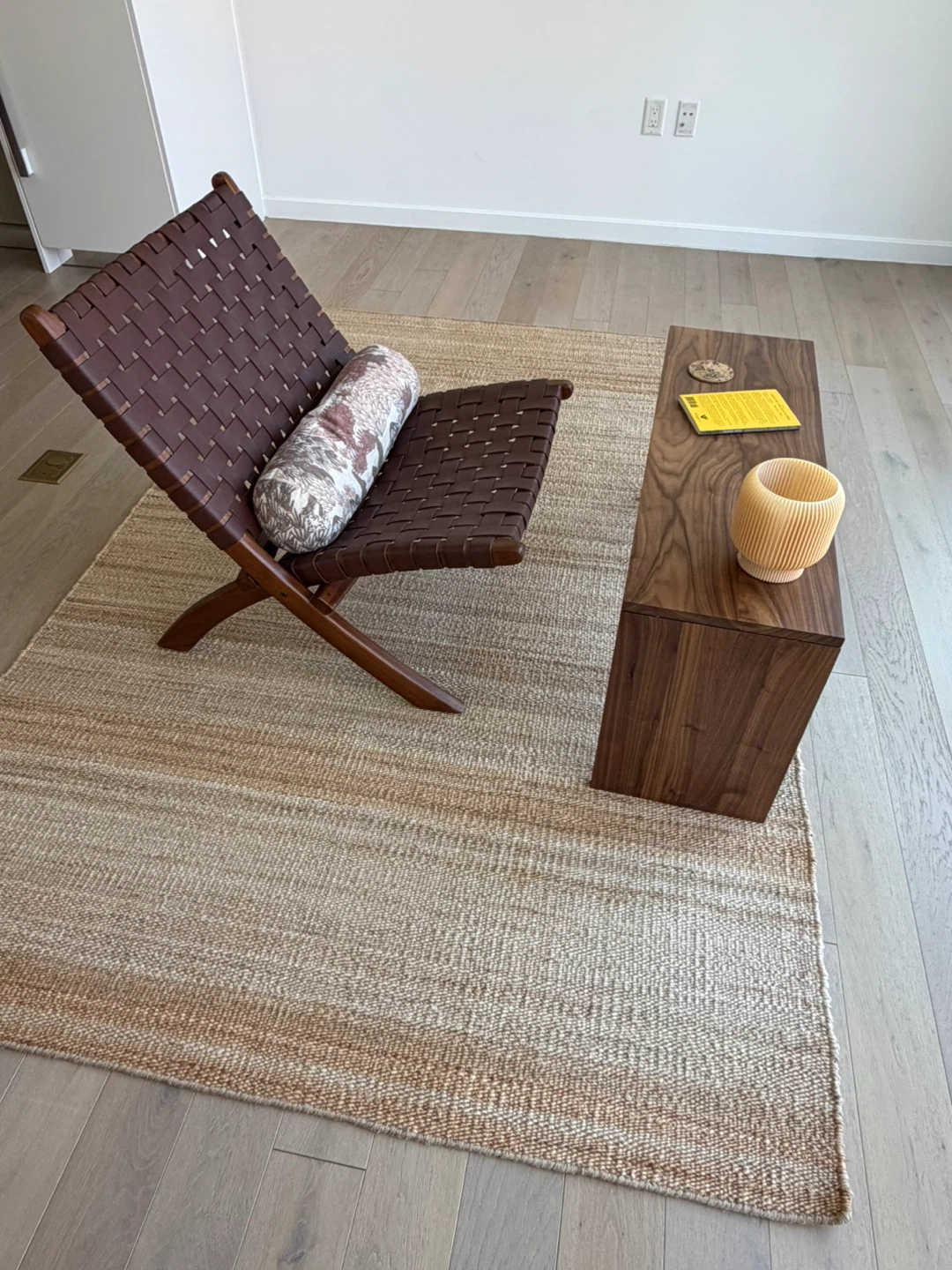 Over Ottoman Table - Walnut - photo 3