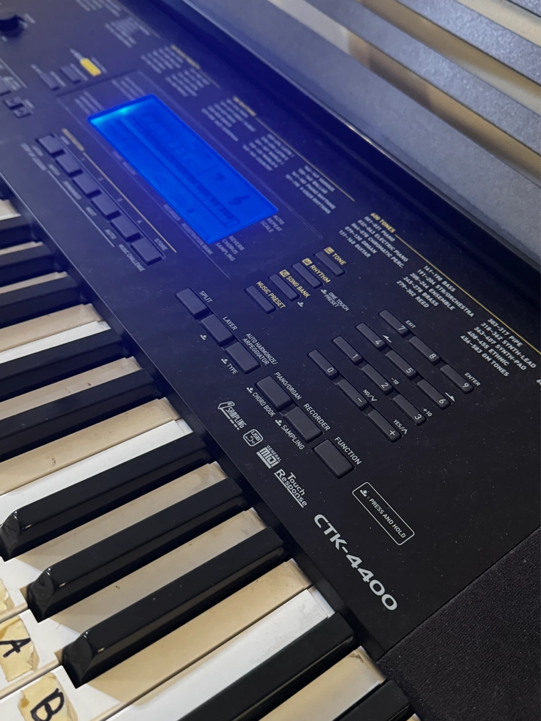 Casio CTK-4400 Electronic Keyboard with Stand and Stool - photo 4
