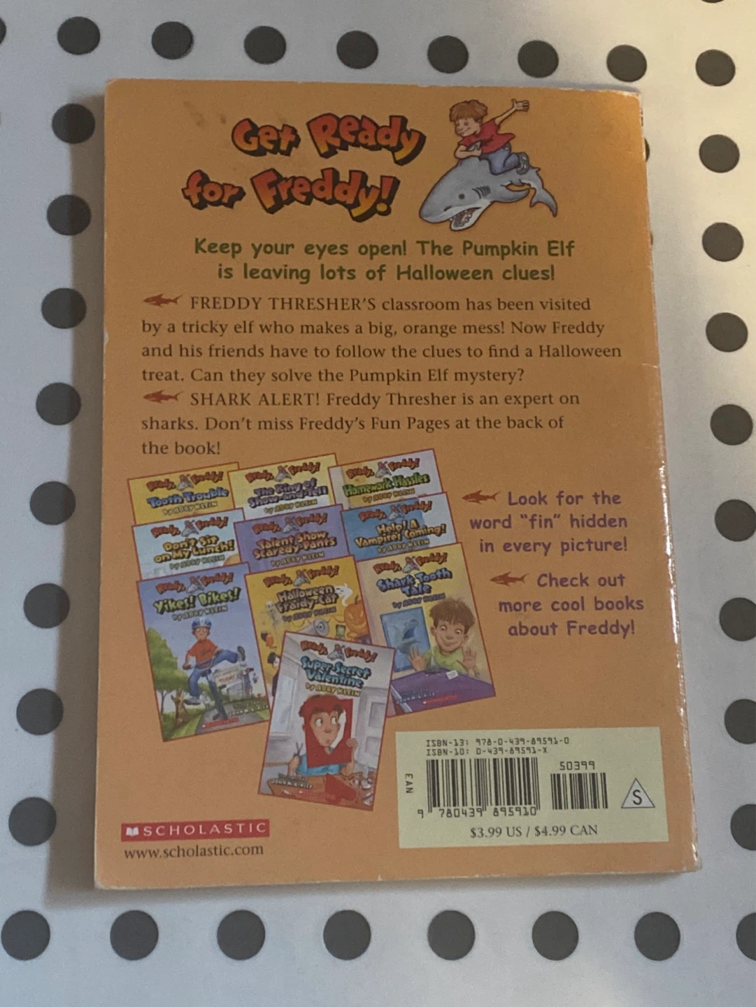 Ready, Freddy! The Pumpkin Elf Mystery by Abby Klein - photo 2