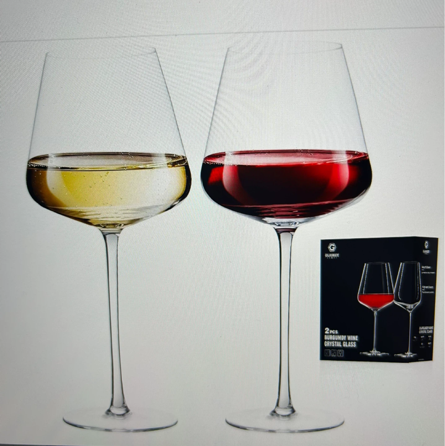 Wine Crystal Glass Set (2 pcs) - photo 3