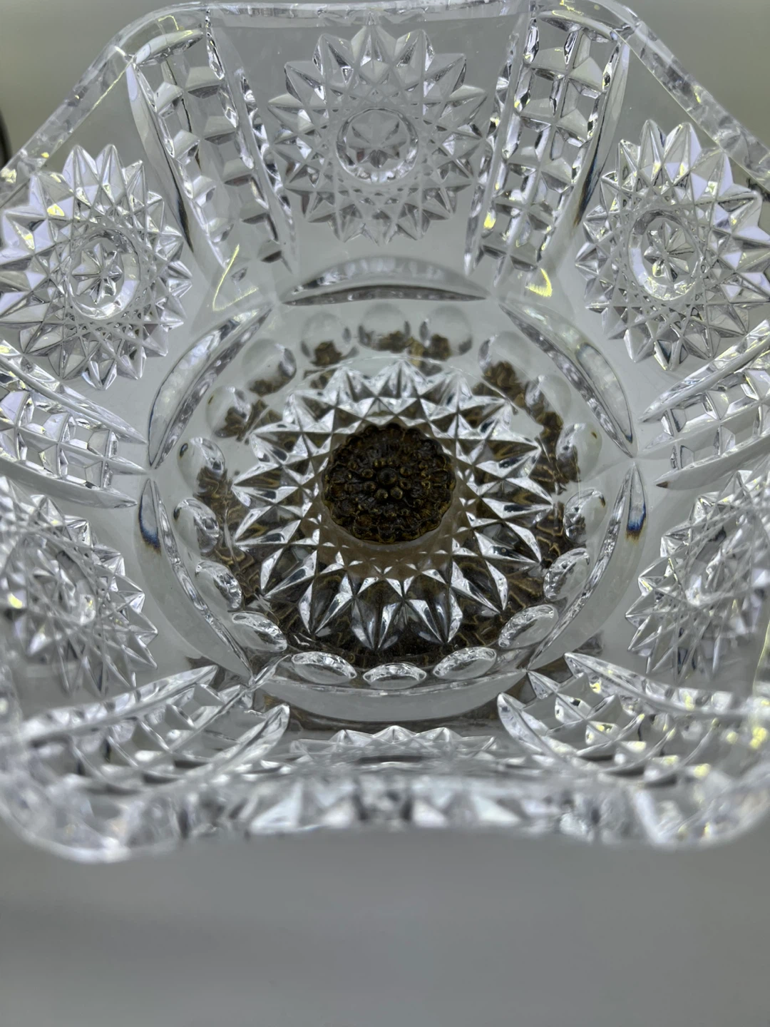 Vintage Hollywood Regency Crystal Compote - photo 2