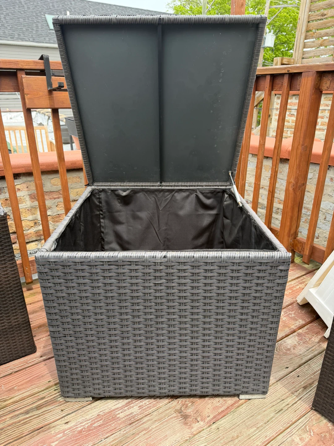Wicker Storage Box - photo 3