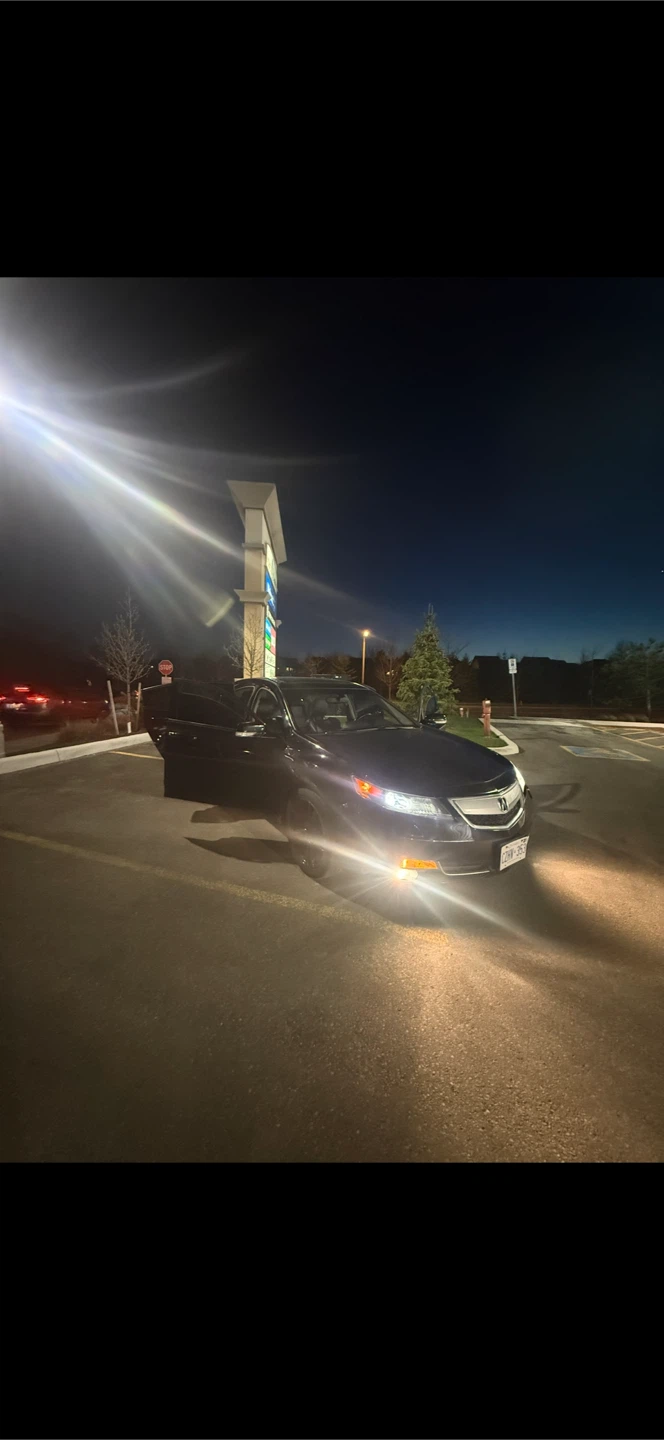 Black Acura TL AWD