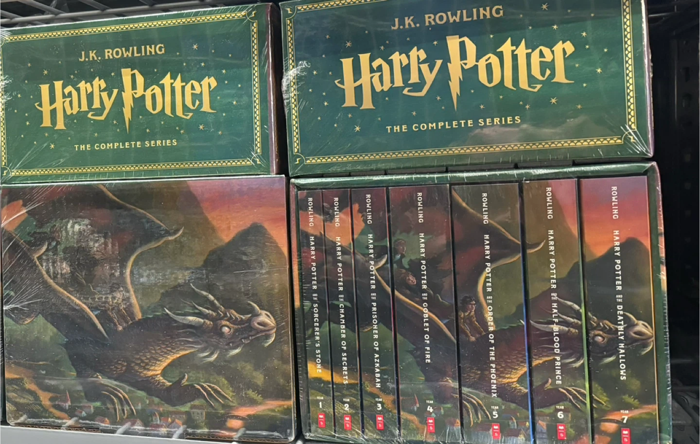 J.K. Rowling Harry Potter Complete Book Series 1-7