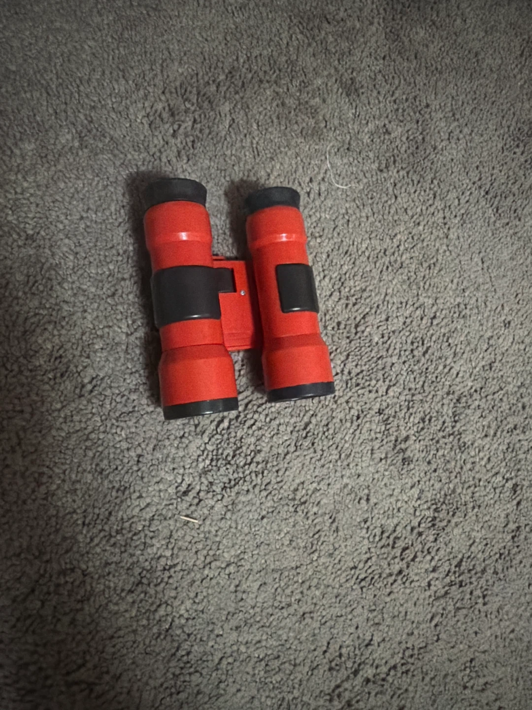 Red and Black Toy Binoculars
