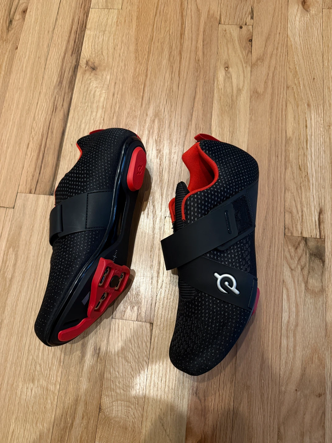 Peloton Cycling Shoes - Black/Red Mens 10 - photo 3