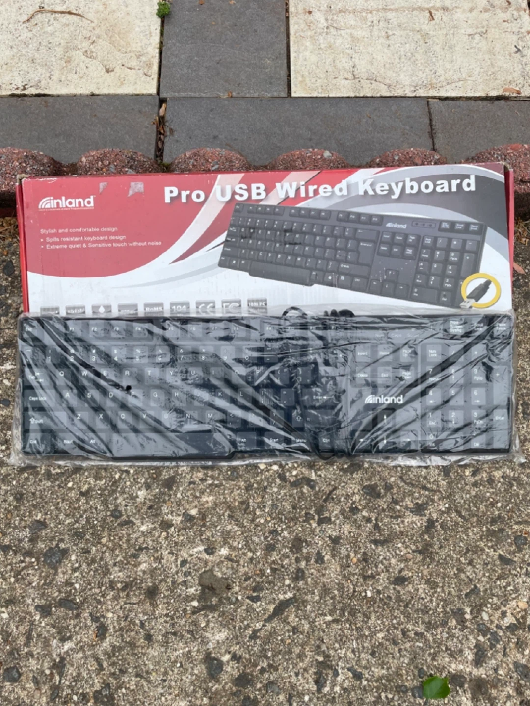 Inland Pro USB Wired Keyboard