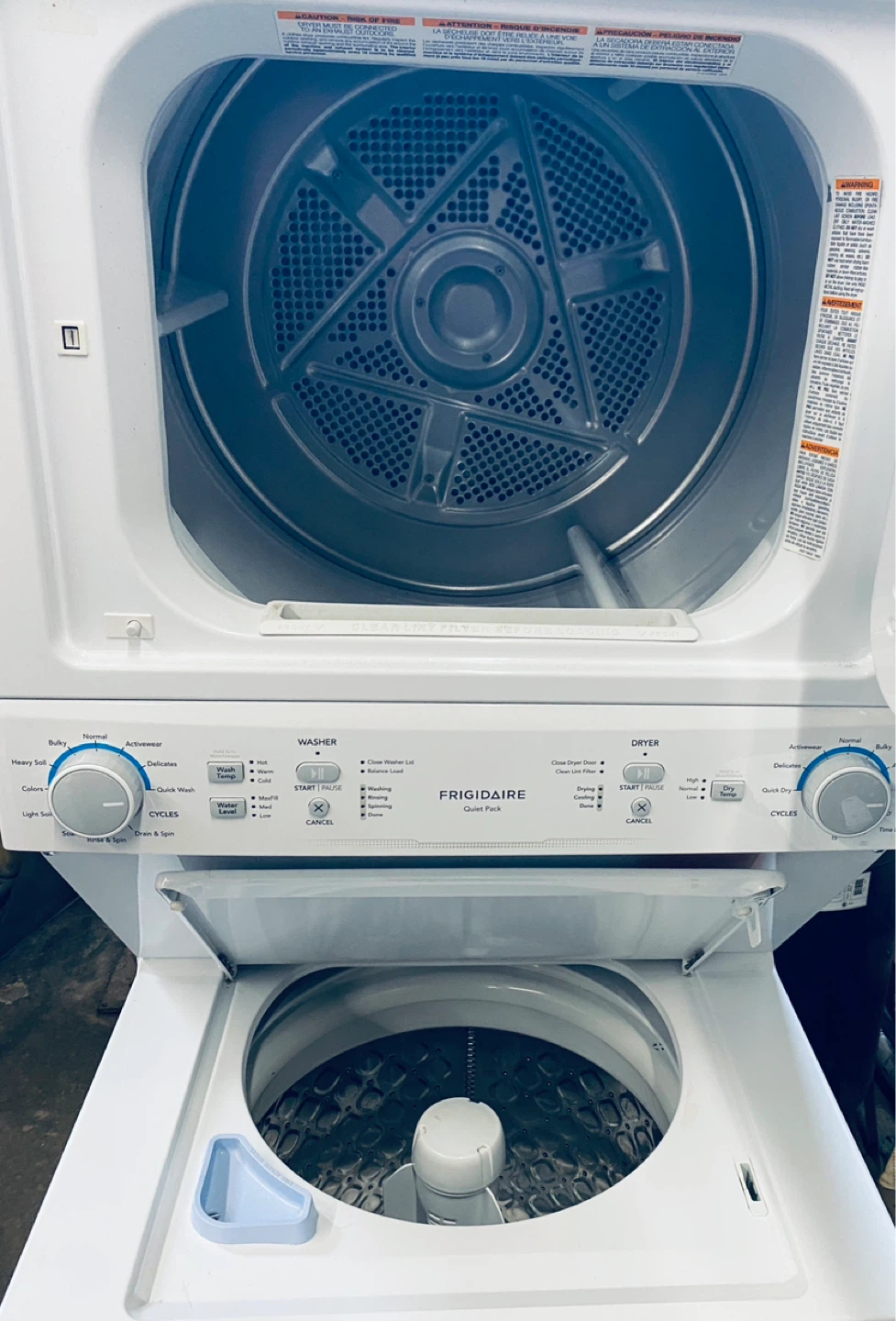Newer Frigidaire Washer/Dryer Stacker - photo 2