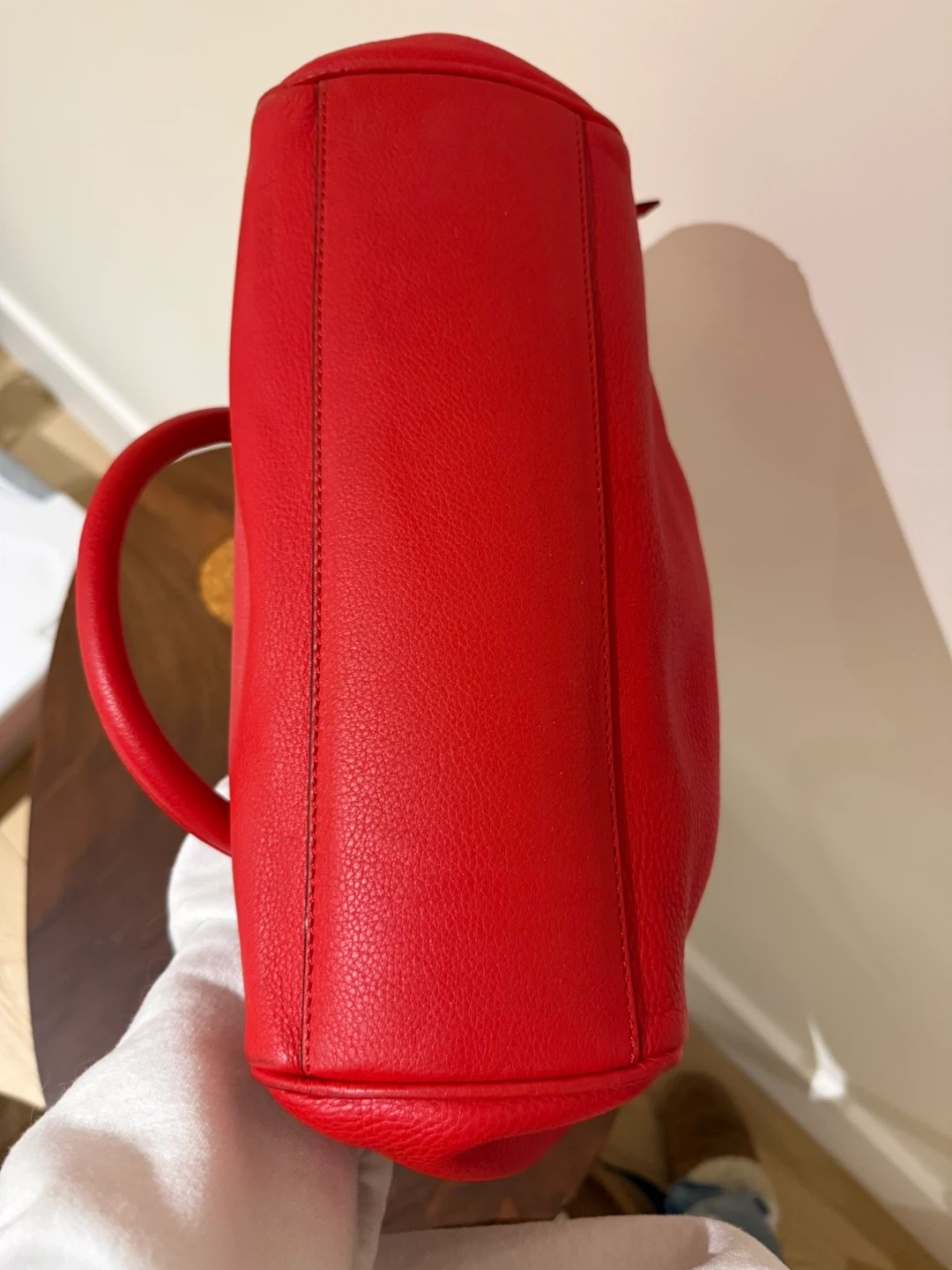 Kate Spade Red Leather Satchel Handbag - photo 5