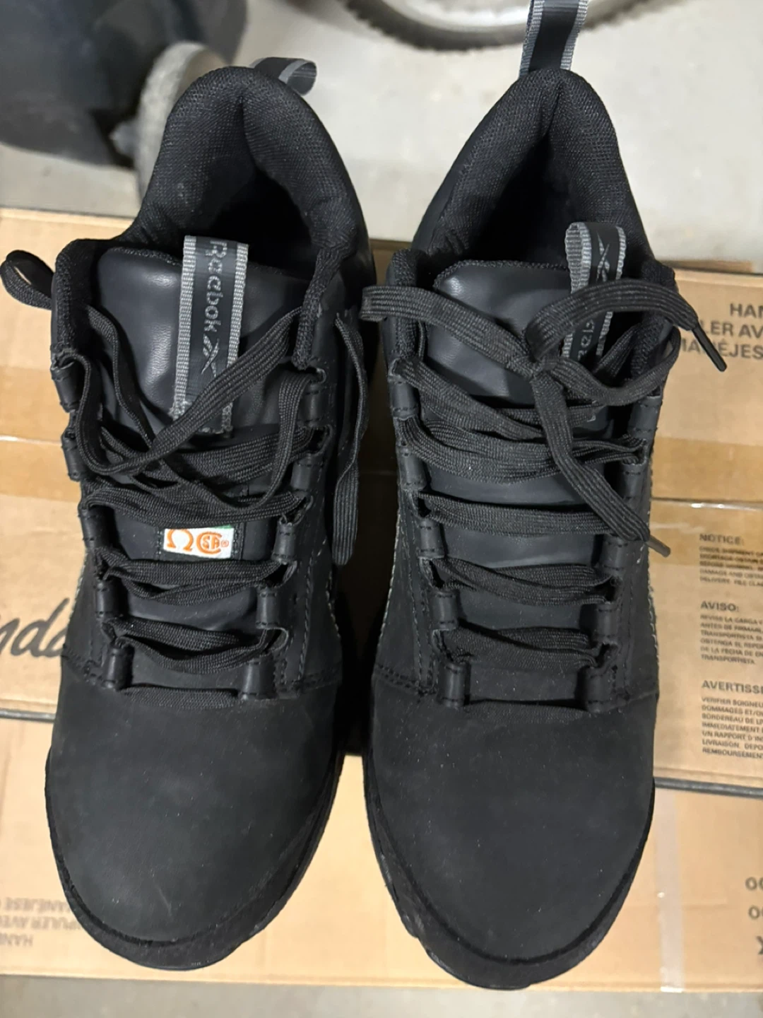 Reebok Black "Floatride Energy" Work Shoes - photo 2
