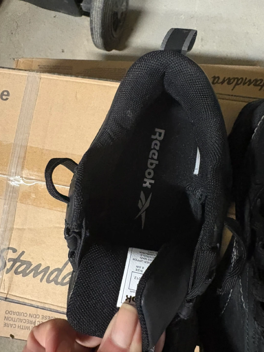 Reebok Black "Floatride Energy" Work Shoes - photo 3