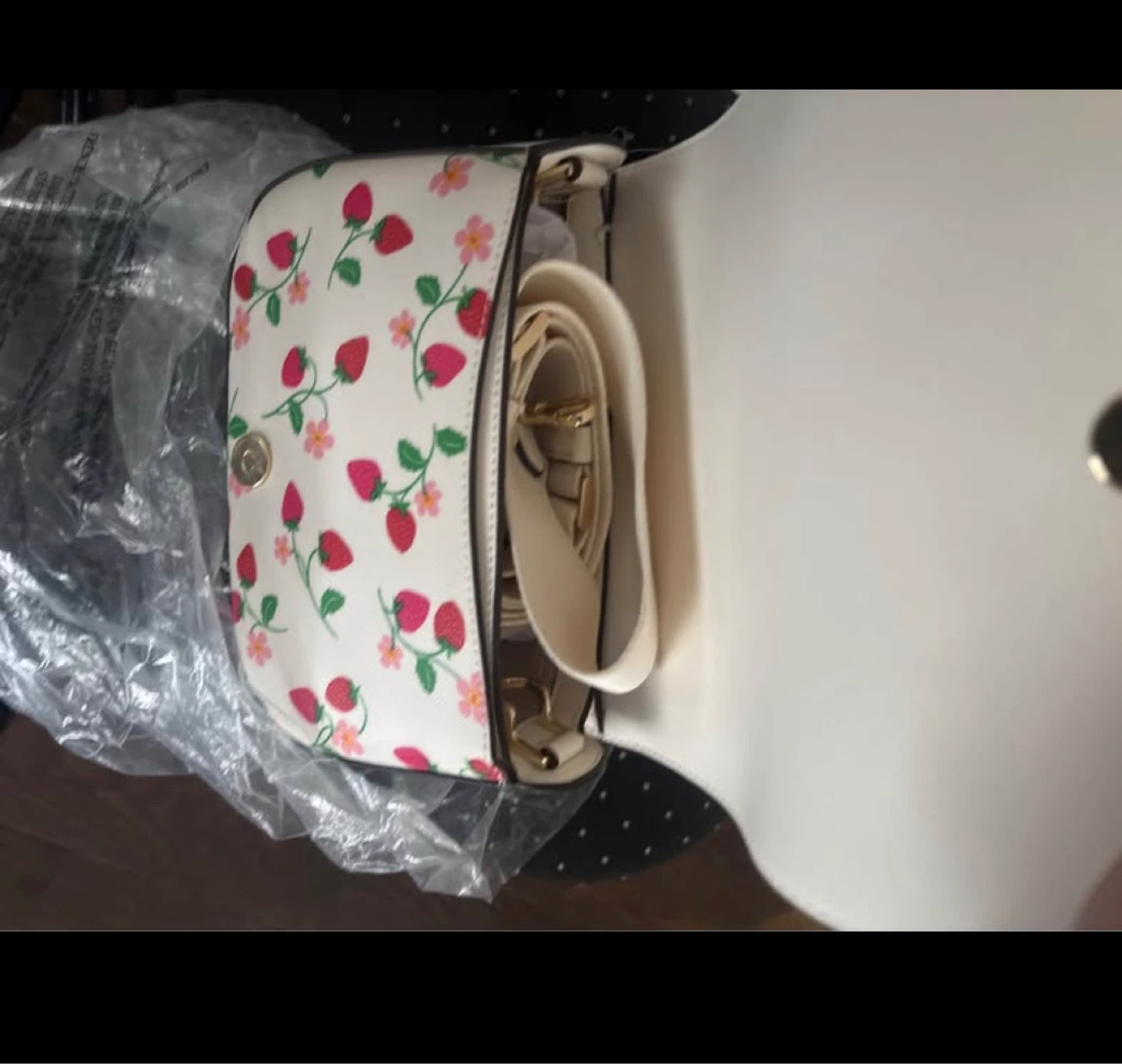 Kate Spade Strawberry Print Small Crossbody Bag - photo 3