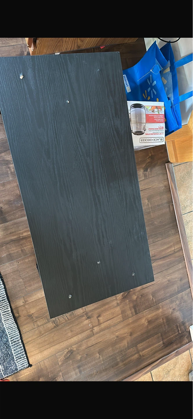 Black Rectangular Coffee Table - photo 3