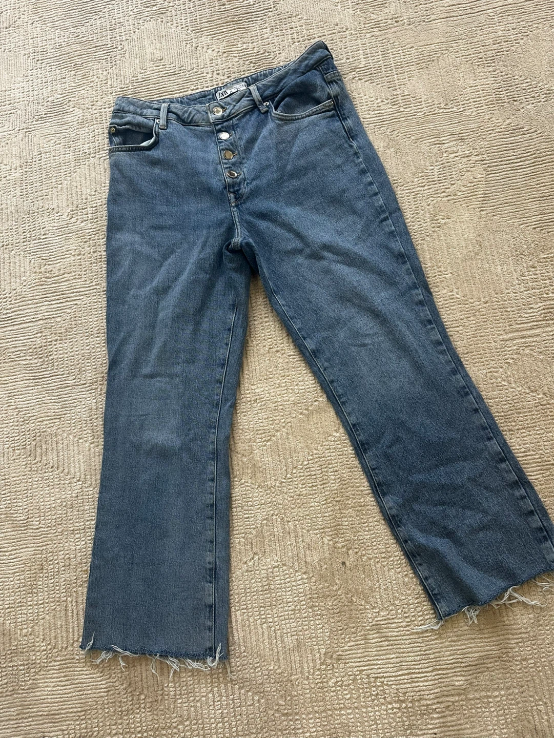 ZARA Women's Blue Denim Jeans - Size EUR 40 - photo 2