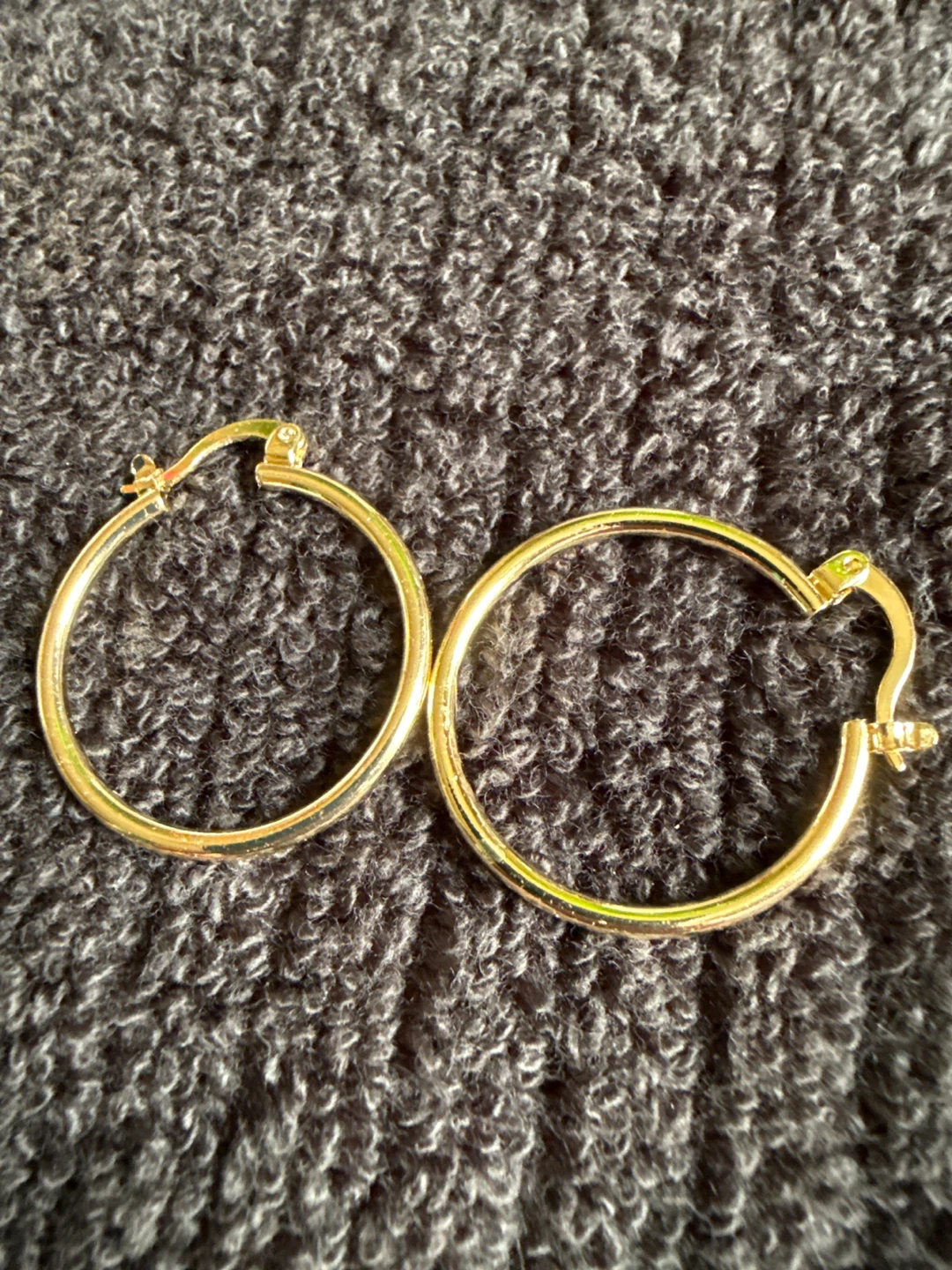 Gold Hoop Earrings