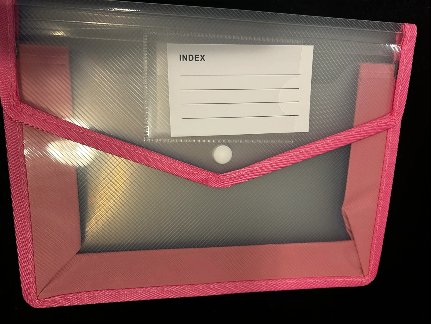 Set of 5 Plastic Document Envelopes - A5 - photo 2