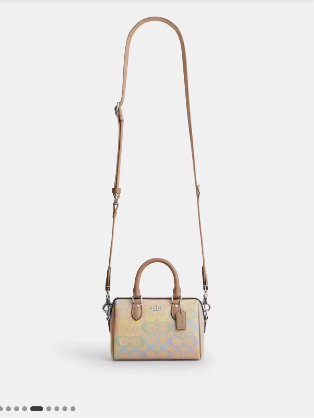 Coach Rowan Mini in Signature Rainbow - photo 4