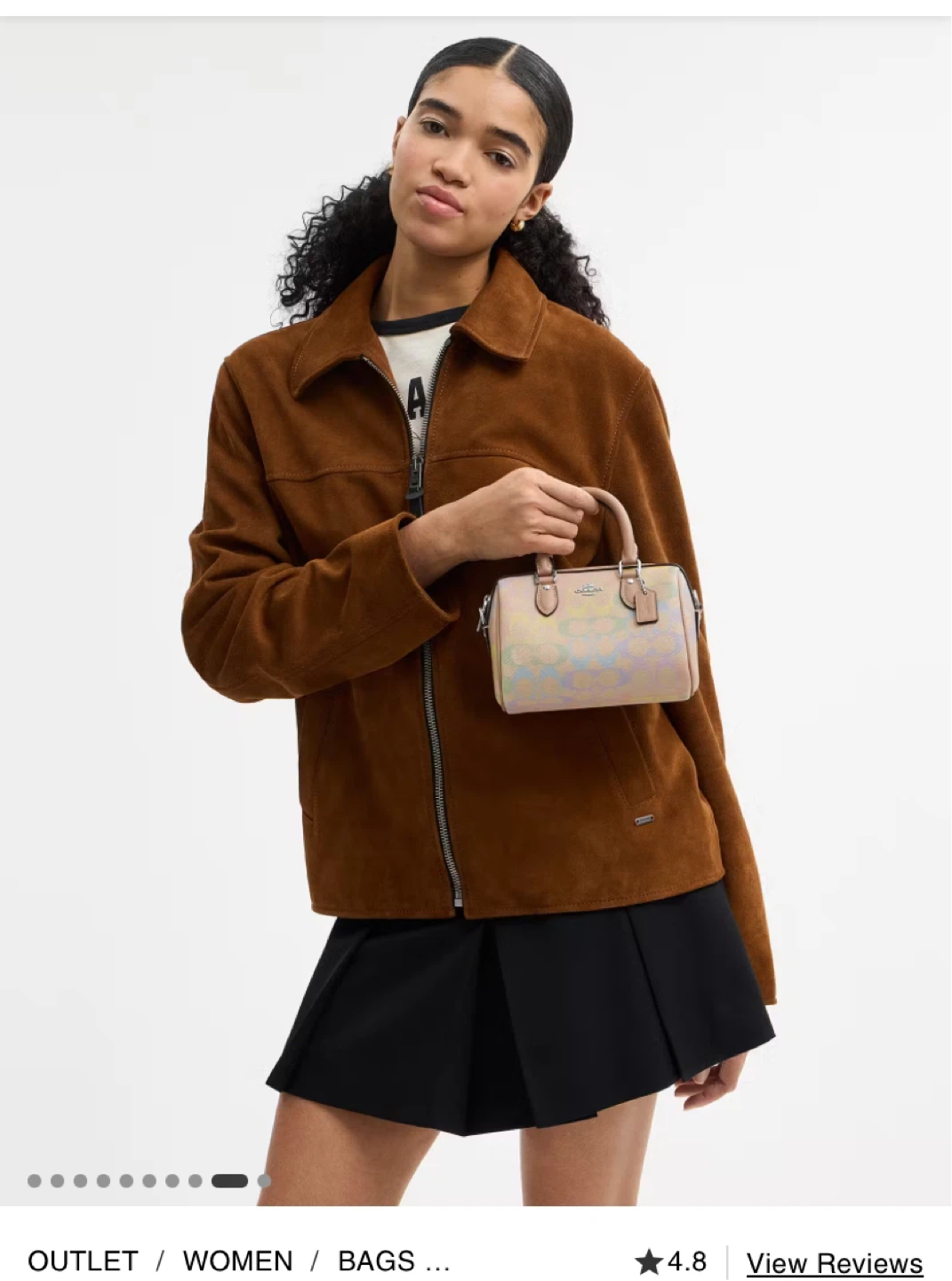 Coach Rowan Mini in Signature Rainbow - photo 5