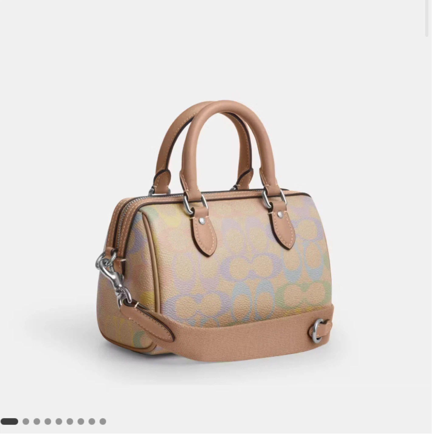 Coach Rowan Mini in Signature Rainbow - photo 2