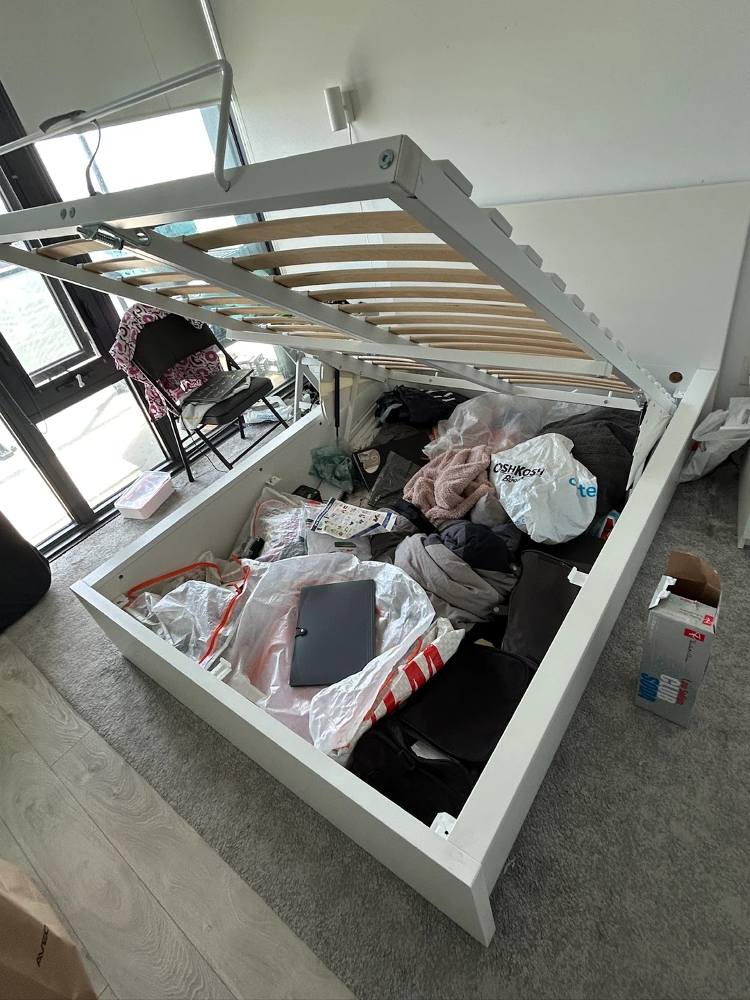 Ikea Malm Storage Bed Double - photo 4