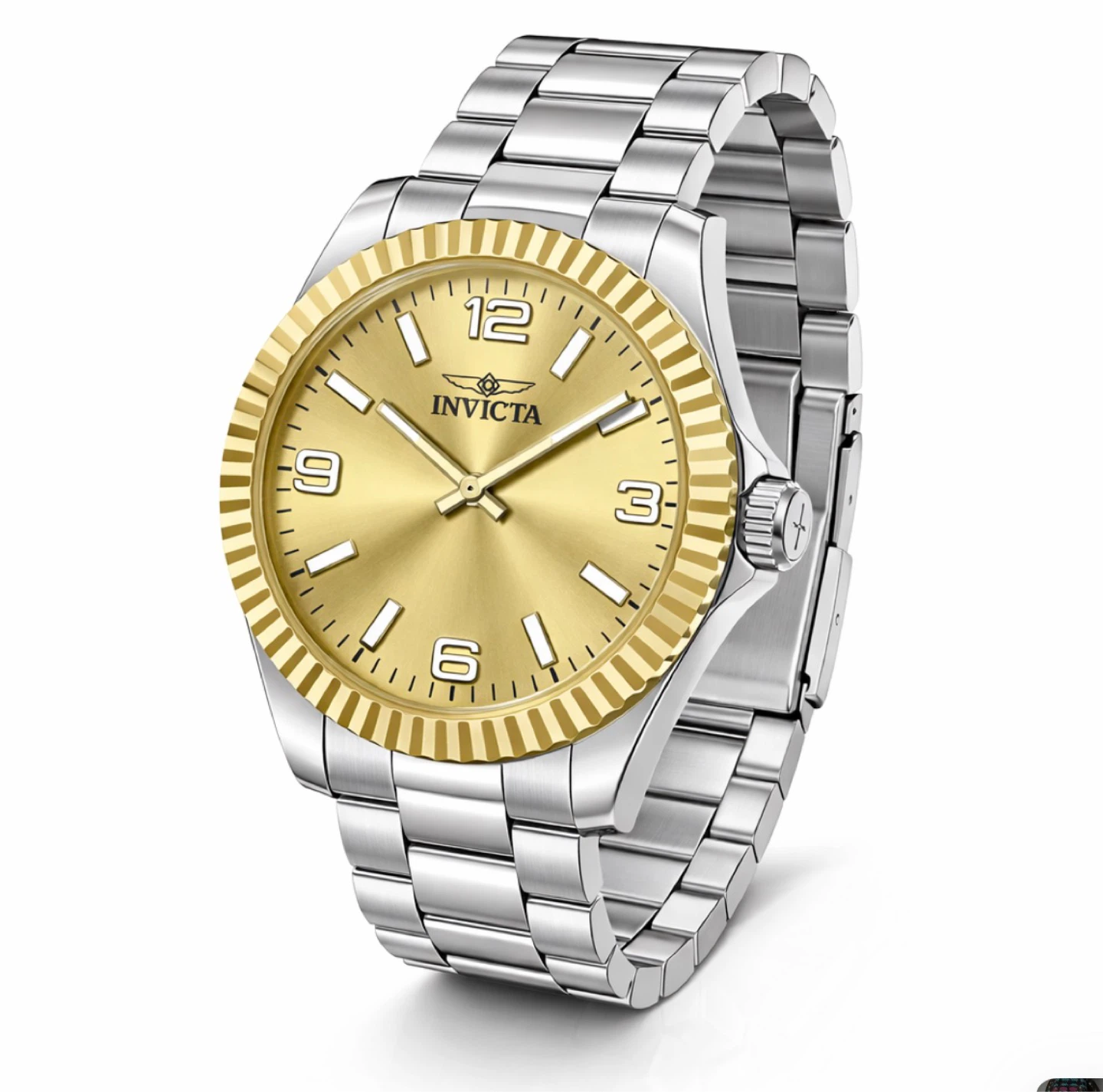 Invicta Watch - Gold Dial, Stainless Steel